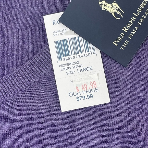 Polo Ralph Lauren Pima Cotton Sweater - Picture 4 of 7